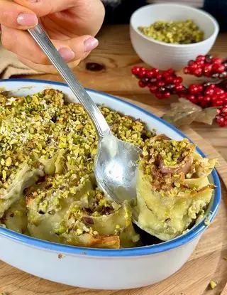 Ricetta Rose di Lasagna al pistacchio di unfilodolio