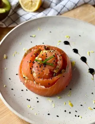 Ricetta Cupola di Salmone cremosa di unfilodolio