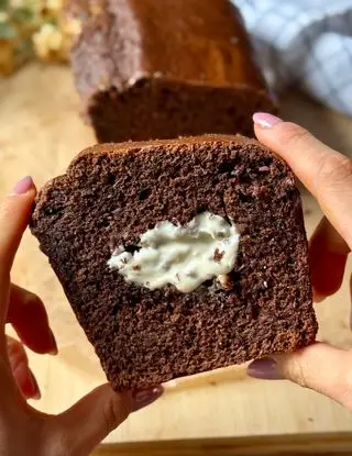 Ricetta Plumcake all acqua con cuore di cioccolato fuso di unfilodolio