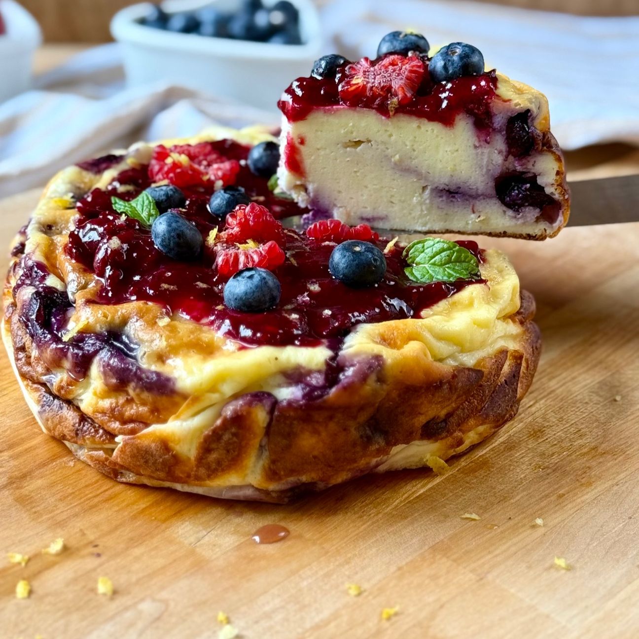 Cheesecake Proteica