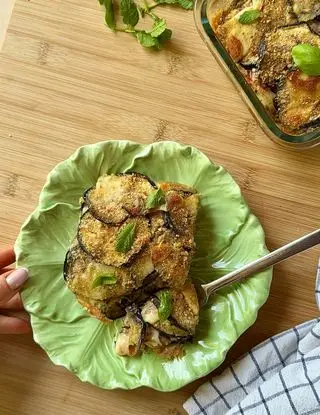 Ricetta Parmigiana Bianca di Melanzane Grigliate di unfilodolio