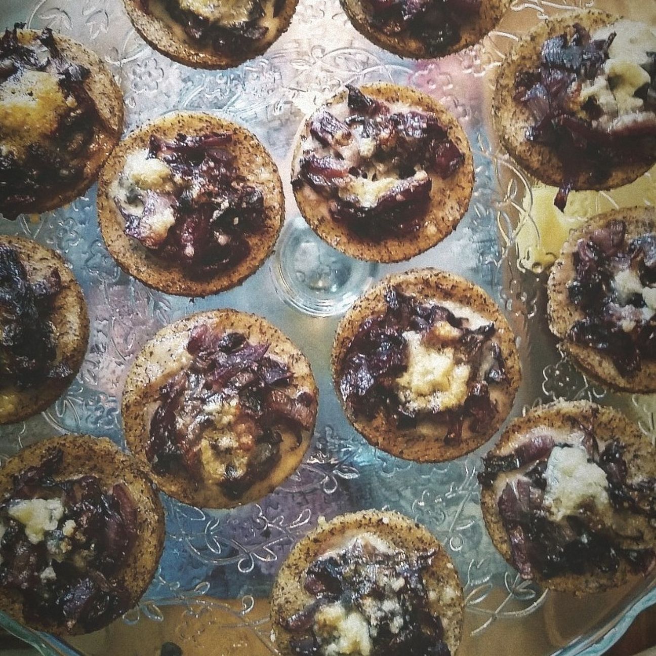Taragna con radicchio e gorghi