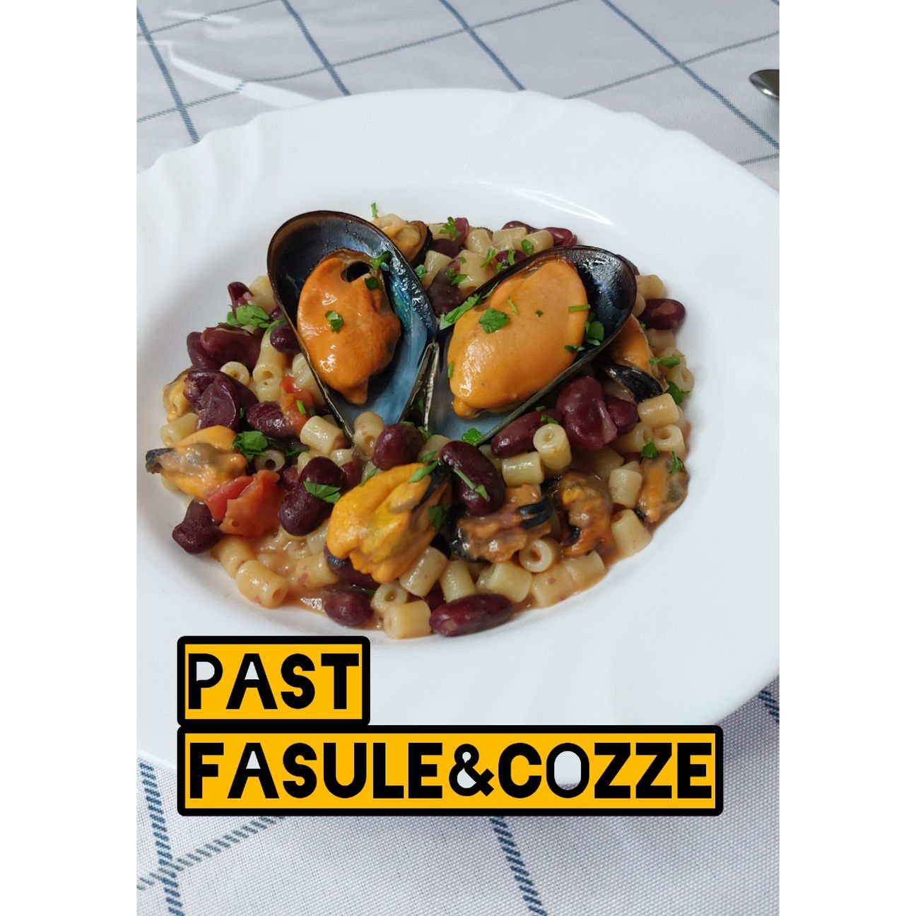 Pasta fagioli e cozze