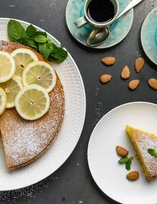 Ricetta Torta caprese al limone di deborah37