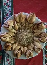 Ricetta Girasole di sfoglia