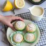 Ricetta Muffin con ricotta al profumo di limone