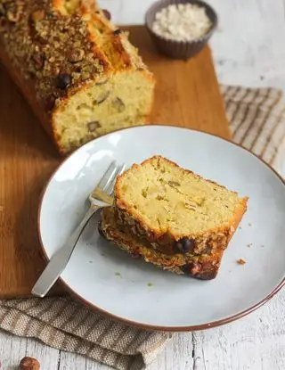 Ricetta Plumcake con fiocchi d’avena e nocciole di cappuccinoaddicted