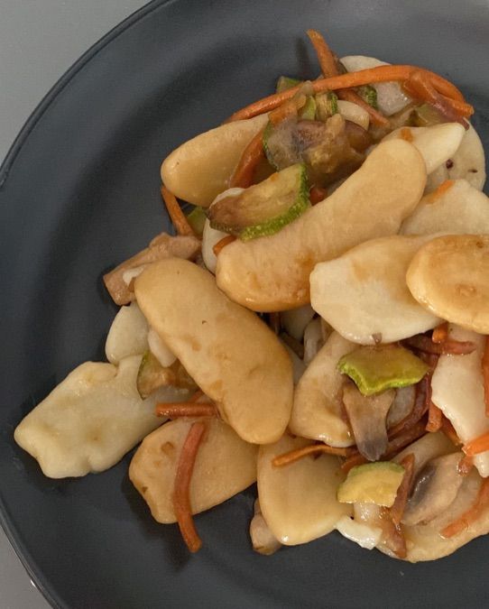 Gnocchi di riso giapponesi