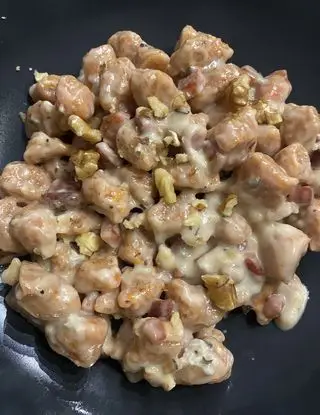 Ricetta Gnocchetti di zucca con speck, gorgonzola e noci di francesca180
