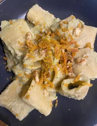 Ricetta Pacchero con crema di cavolo, noci e bottarga di francesca180