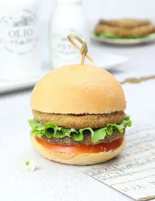 Ricetta Burger di Ceci e Broccoli Veg di Lericettedivane