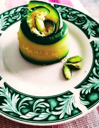 Ricetta Abbracci di zucchine con crema di patate di marcellaferrari95