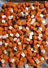 Ricetta Zucca Hokkaido e feta al forno