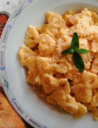 Ricetta Farfalle cremose alla zucca e ricotta di lastanzadeisapori