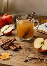 Ricetta Succo di mela limpido tiepido con cannella
