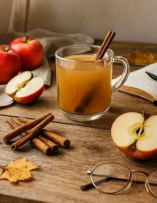 Ricetta Succo di mela limpido tiepido con cannella di lastanzadeisapori