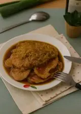 Ricetta Lonza di maiale al porro e salsa di soia