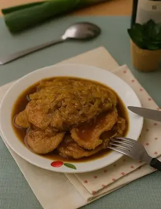 Ricetta Lonza di maiale al porro e salsa di soia di lastanzadeisapori