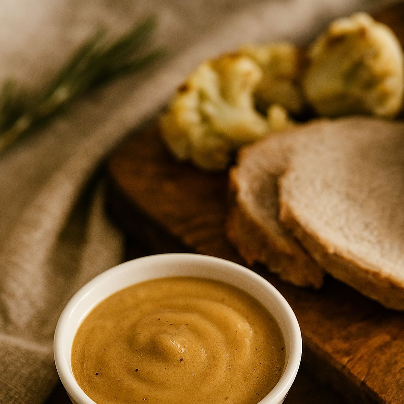 Crema rustica di fondo di arrosto