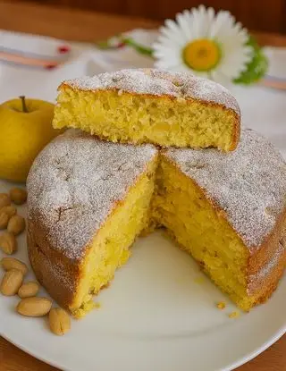 Ricetta Torta rustica alle mele e arachidi salate di lastanzadeisapori