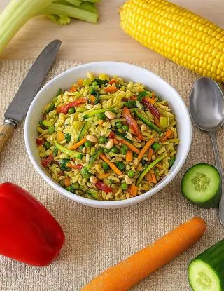 Ricetta Insalata di riso con verdure croccanti di lastanzadeisapori