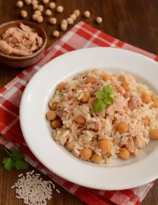 Ricetta Riso con ceci e tonno di lastanzadeisapori