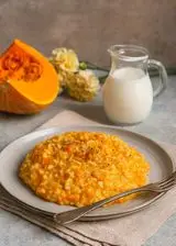 Ricetta Risotto con zucca e latte