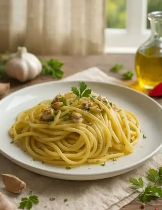 Ricetta Spaghetti alle vongole senza glutine e senza lattosio di lastanzadeisapori