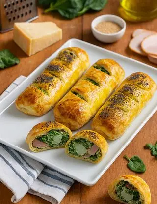 Ricetta Mini strudel light con bietole, tofu e tacchino affumicato di lastanzadeisapori