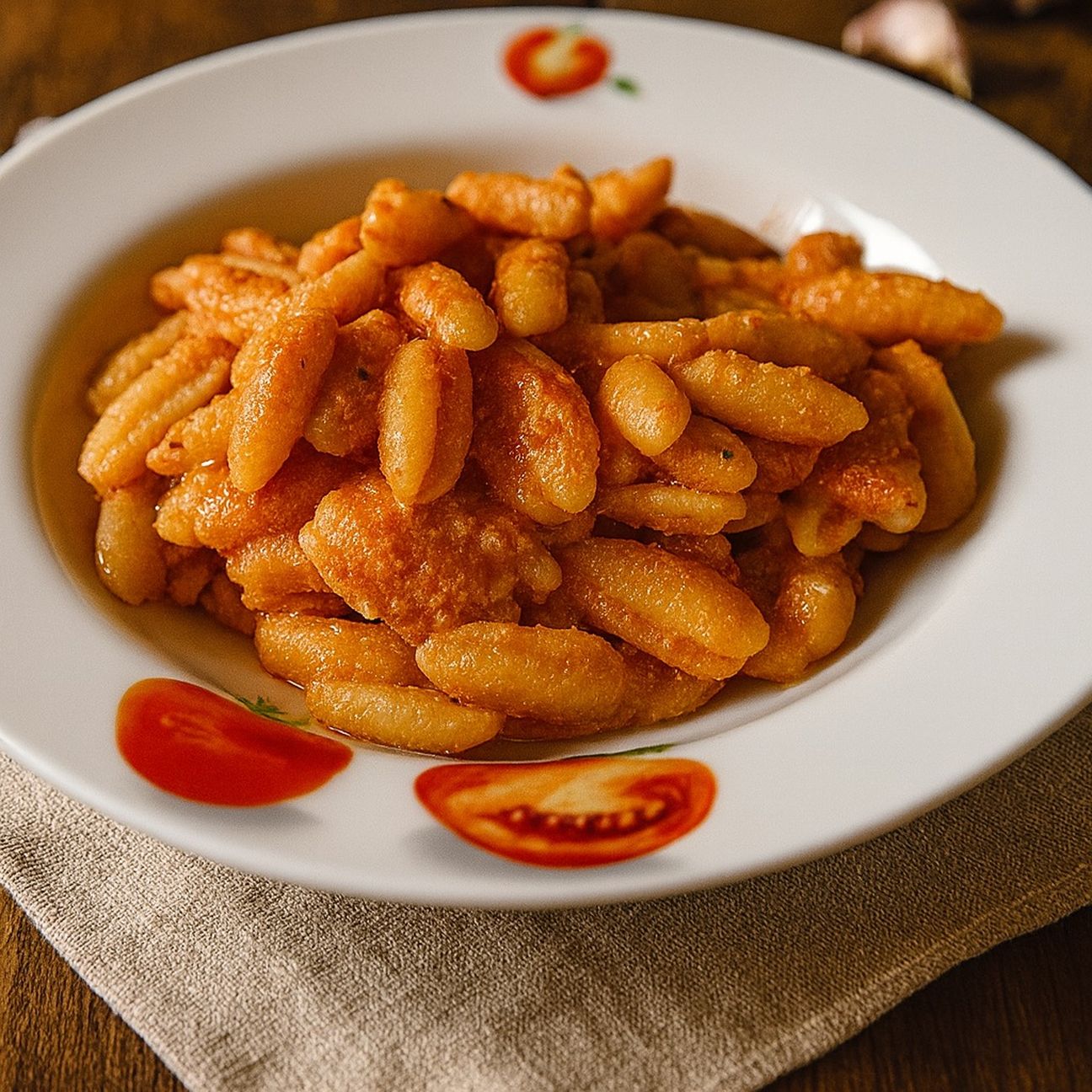 Gnocchetti sardi alla mamma rosa.