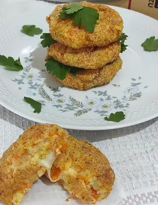 Ricetta Burger di zucca e patate con cuore filante di Galbanino di Sweet1986.86