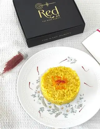 Ricetta Risotto all'arancia , zafferano e parmigiano reggiano di Sweet1986.86