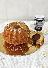 Ricetta Bundt Cake con crema al cacao e cocco