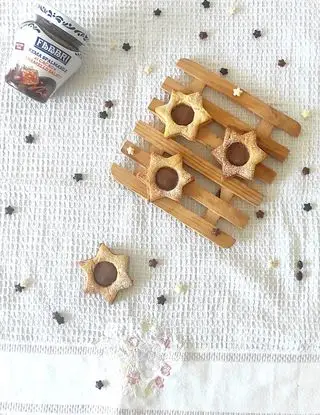 Ricetta Biscotti con crema al cacao e caramello salato di Sweet1986.86