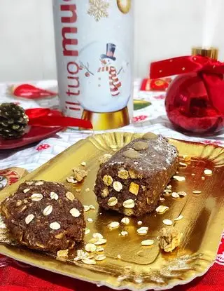 Ricetta Salame al cioccolato e muesli #NataleAltaCucina di Sweet1986.86