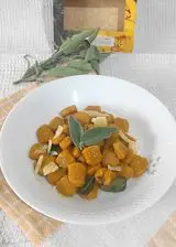 Ricetta Gnocchi di zucca con burro e salvia