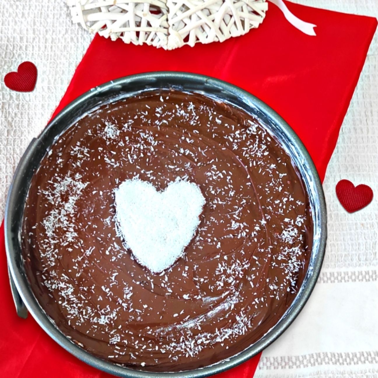 Cheesecake cocco e Nutella