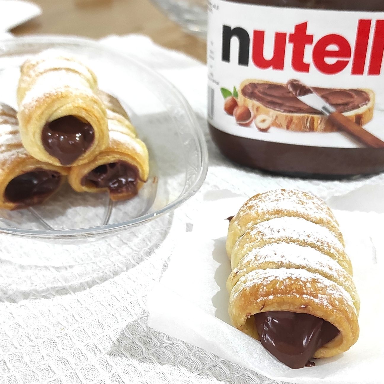 Cannoli alla Nutella senza stampo