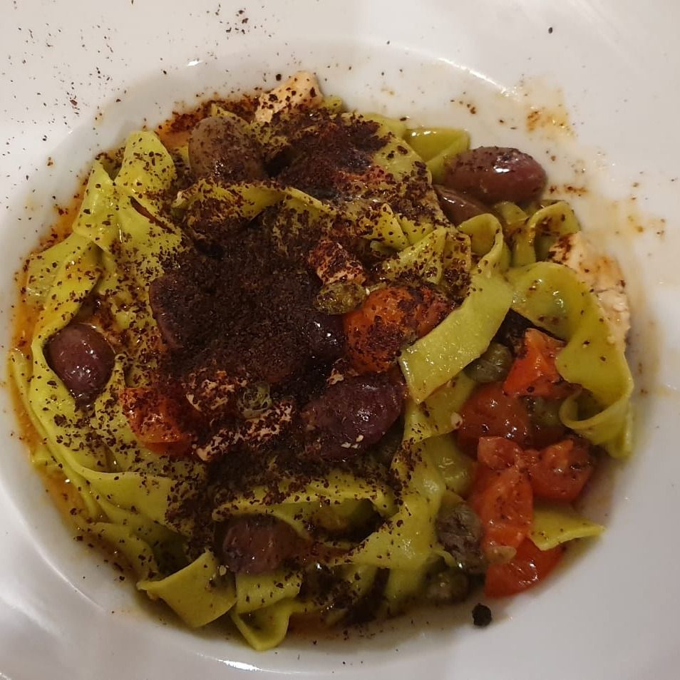 Tagliatelle "terra e mare"