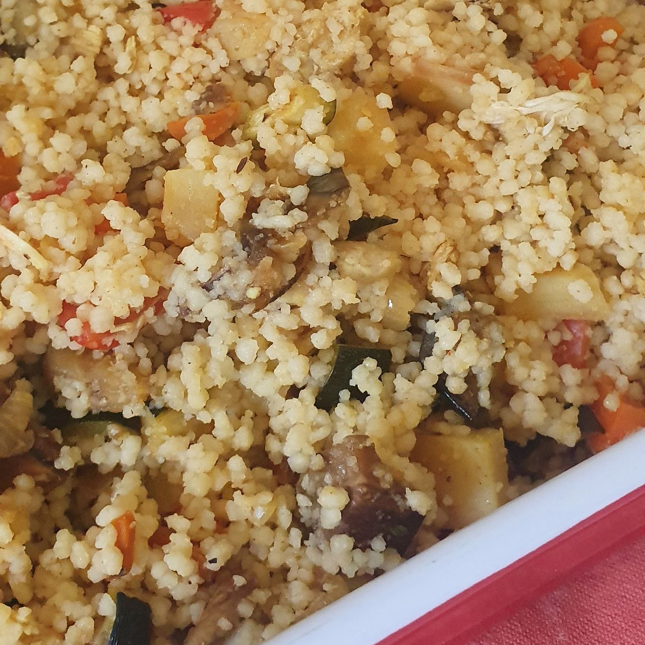 Cous cous carne e verdure