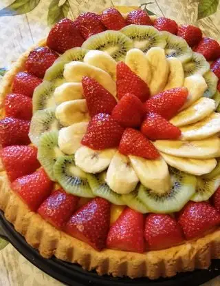Ricetta Crostata con crema pasticcera e frutta fresca di peccati_di_gola