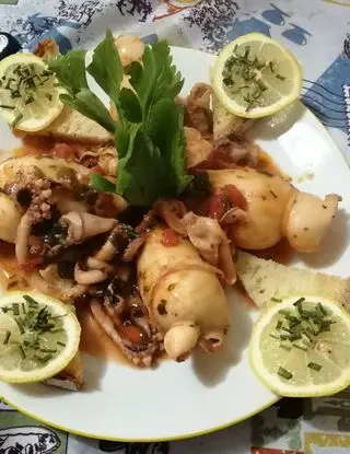 Ricetta Calamari ripieni di misto pesce di peccati_di_gola