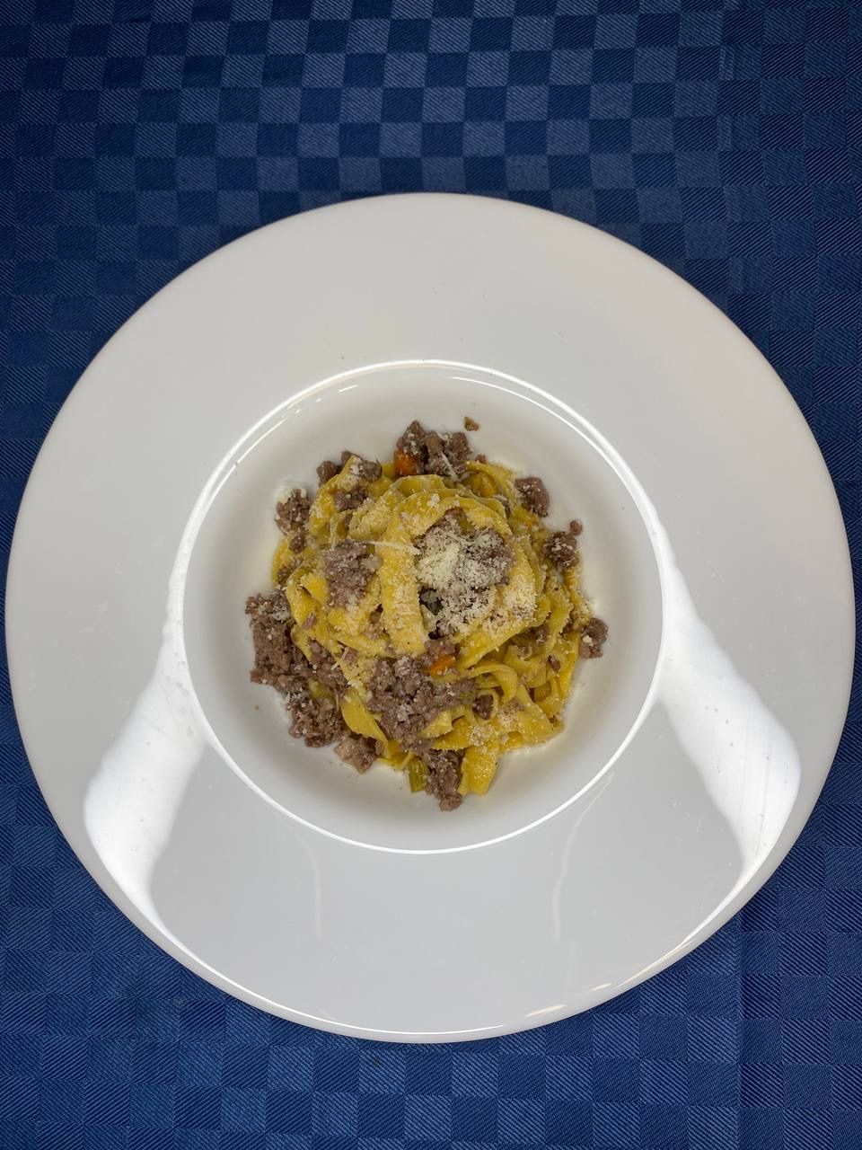 Tagliatelle con ragù di cinghiale