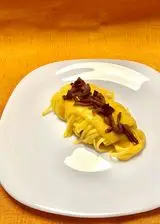 Ricetta Linguine zucca e guanciale