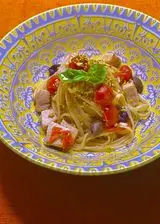 Ricetta Linguine con pesce spada