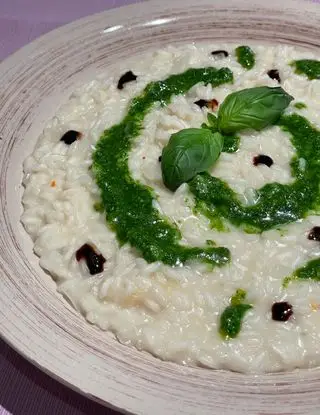 Ricetta Risotto al parmigiano con pesto di rucola di gessi_in_cucina