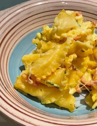 Ricetta Pasta al forno con speck e scamorza di gessi_in_cucina