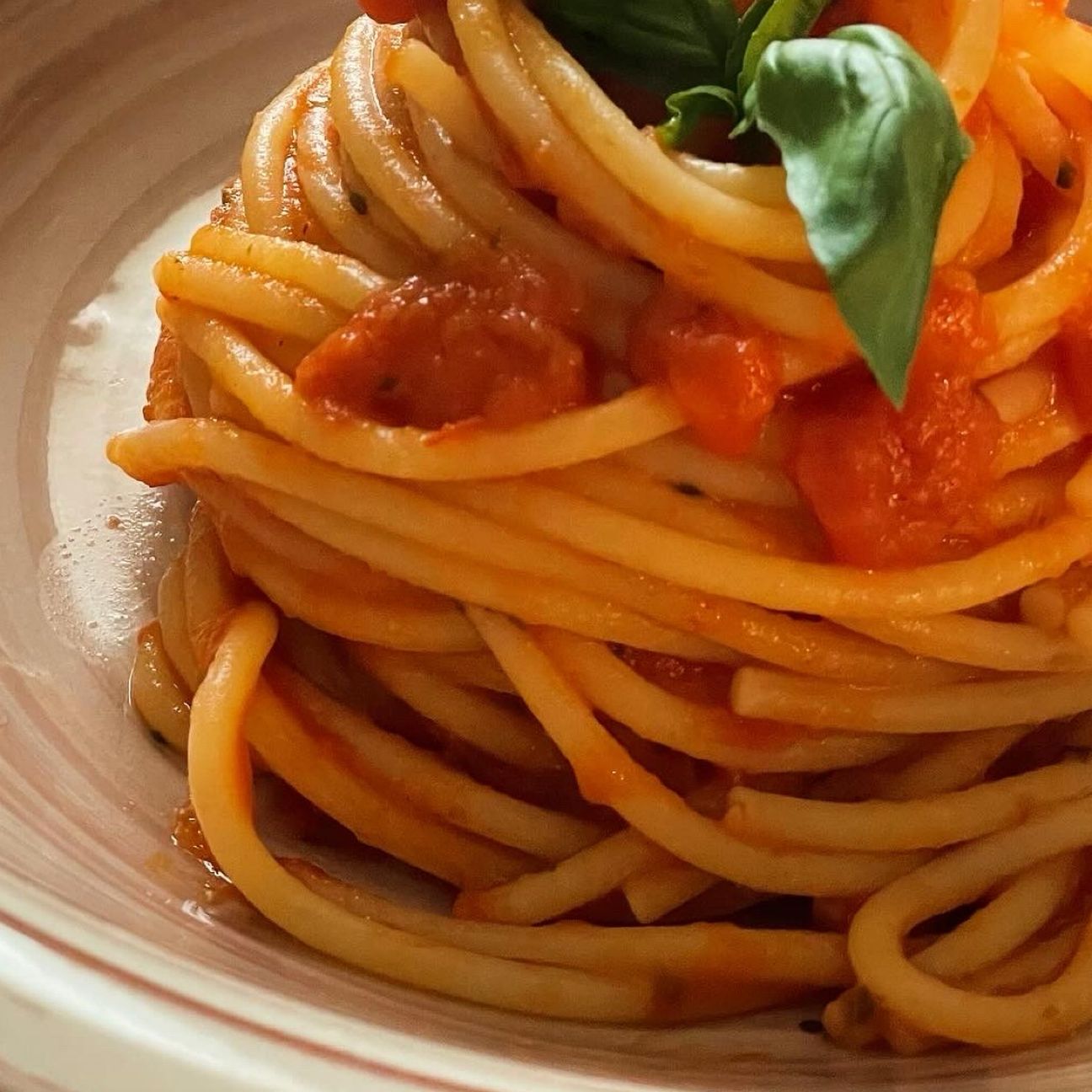 Spaghetti al pomodoro arrostito