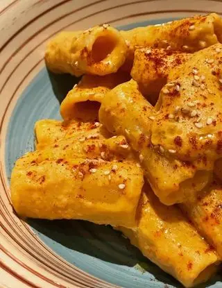 Ricetta Pasta con crema di ceci e pomodori secchi di gessi_in_cucina
