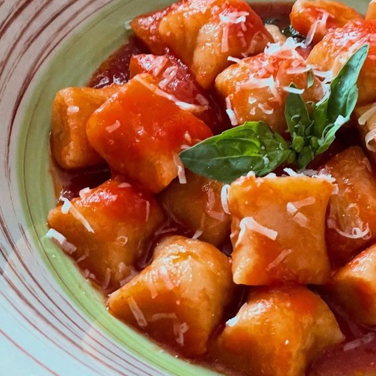 Gnocchi di ceci al pomodoro